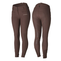Pantalones de Montar Térmicos con AsientoCompleto de Silicona para Mujer Tiffany B Vertigo Chocolate Marrón Pantalones de Montar Térmicos con AsientoCompleto de Silicona para Mujer Tiffany B Vertigo Chocolate Marrón