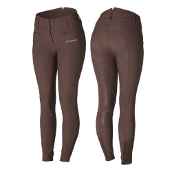 Pantalones de Montar Térmicos con AsientoCompleto de Silicona para Mujer Tiffany B Vertigo