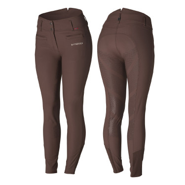 Pantalones de Montar Térmicos con AsientoCompleto de Silicona para Mujer Tiffany B Vertigo Pantalones de Montar Térmicos con AsientoCompleto de Silicona para Mujer Tiffany B Vertigo