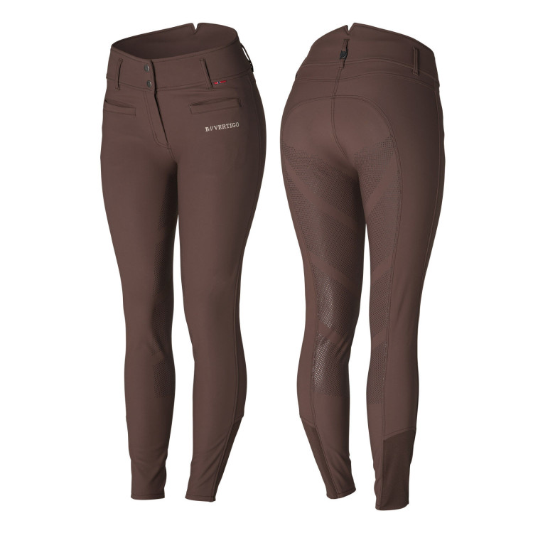 Pantalones de Montar Térmicos con AsientoCompleto de Silicona para Mujer Tiffany B Vertigo Pantalones de Montar Térmicos con AsientoCompleto de Silicona para Mujer Tiffany B Vertigo