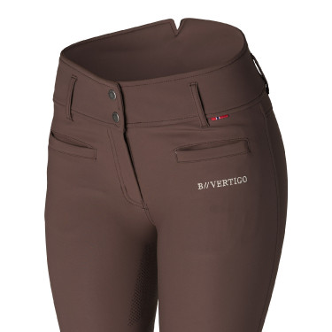 Pantalones de Montar Térmicos con AsientoCompleto de Silicona para Mujer Tiffany B Vertigo Pantalones de Montar Térmicos con AsientoCompleto de Silicona para Mujer Tiffany B Vertigo