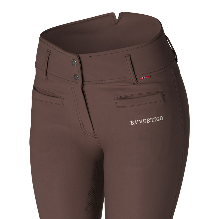 Pantalones de Montar Térmicos con AsientoCompleto de Silicona para Mujer Tiffany B Vertigo Pantalones de Montar Térmicos con AsientoCompleto de Silicona para Mujer Tiffany B Vertigo