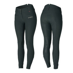 Pantalones de Montar Térmicos con AsientoCompleto de Silicona para Mujer Tiffany B Vertigo