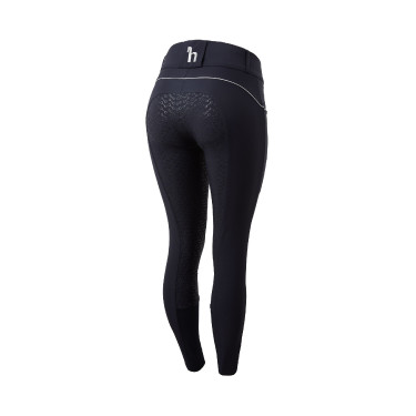 Pantalones de Montar con Cintura Alta de Asiento Completo de Silicona para Mujer Aubrey Horze Pantalones de Montar con Cintura Alta de Asiento Completo de Silicona para Mujer Aubrey Horze