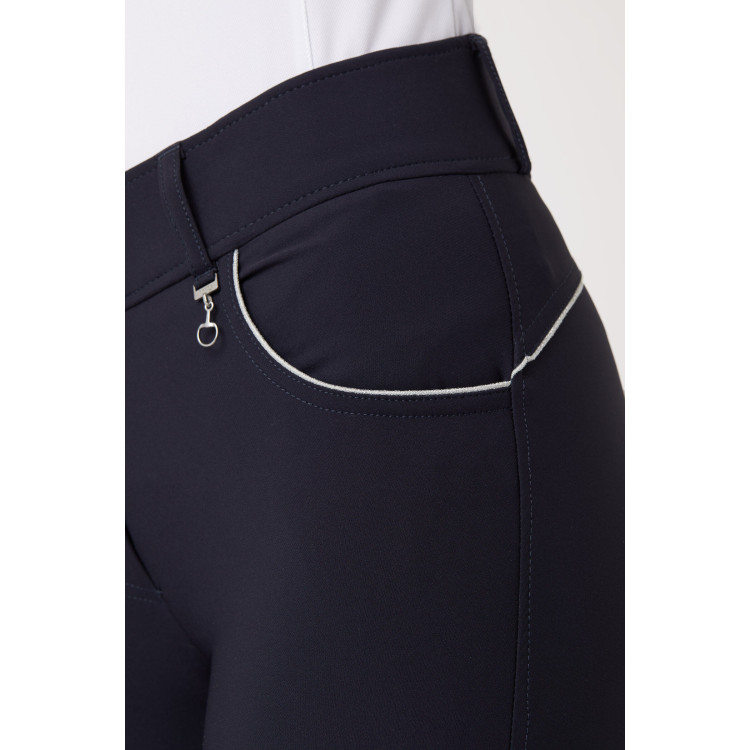 Pantalones de Montar con Cintura Alta de Asiento Completo de Silicona para Mujer Aubrey Horze Pantalones de Montar con Cintura Alta de Asiento Completo de Silicona para Mujer Aubrey Horze