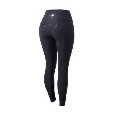 Pantalones de Montar con Cintura Alta de Asiento Completo de Silicona para Mujer Desiree Horze Pantalones de Montar con Cintura Alta de Asiento Completo de Silicona para Mujer Desiree Horze