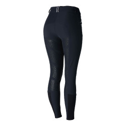 Pantalón B Vertigo Patricia Full Seat Adelgazante con grip silicona para Mujer Azul marino oscuro / blanco