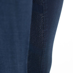 Pantalón B Vertigo Elle Full Seat Denim con grip de silicona para Mujer Azul oscuro Pantalón B Vertigo Elle Full Seat Denim con grip de silicona para Mujer Azul oscuro