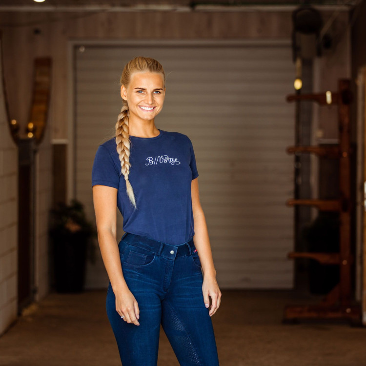 Pantalón B Vertigo Elle Full Seat Denim con grip de silicona para Mujer Pantalón B Vertigo Elle Full Seat Denim con grip de silicona para Mujer