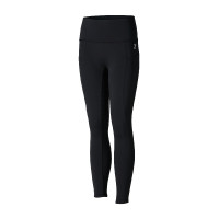 Pantalones de montar de Compresión para Niños con Asiento Completo Gillian Horze Negro