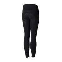 Pantalones de montar de Compresión para Niños con Asiento Completo Gillian Horze Negro
