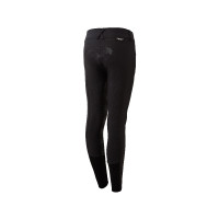 Pantalones de Montar con AsientoCompleto de Silicona para Niños Grand Prix Horze Negro