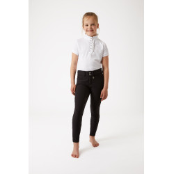 Pantalones de Montar con AsientoCompleto de Silicona para Niños Grand Prix Horze Negro Pantalones de Montar con AsientoCompleto de Silicona para Niños Grand Prix Horze Negro