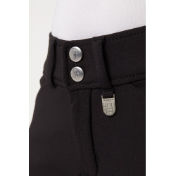 Pantalones de Montar con AsientoCompleto de Silicona para Niños Grand Prix Horze Negro Pantalones de Montar con AsientoCompleto de Silicona para Niños Grand Prix Horze Negro