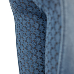 Pantalones de Montar Vaqueros conAsiento Completo de Silicona para Niños Poppy Horze Azul