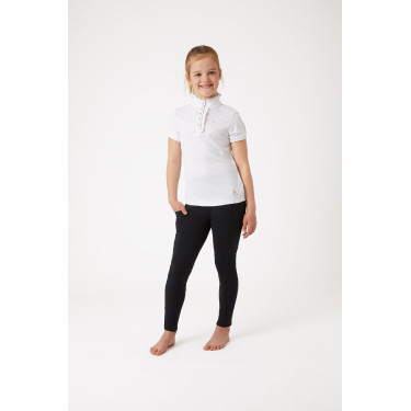 Camisa de Manga Corta con Volantes deConcurso para Niños Christel Horze Camisa de Manga Corta con Volantes deConcurso para Niños Christel Horze