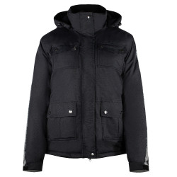 Parka de invierno para niños. Horze Negro