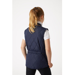 Chaleco Acolchado Clásico para Niños Horze Peacoat azul oscuro Chaleco Acolchado Clásico para Niños Horze Peacoat azul oscuro
