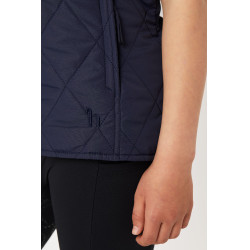 Chaleco Acolchado Clásico para Niños Horze Peacoat azul oscuro Chaleco Acolchado Clásico para Niños Horze Peacoat azul oscuro