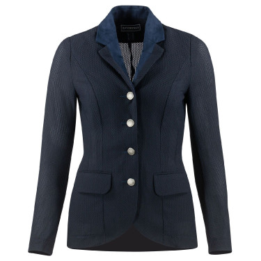Chaqueta de concurso de malla para mujer B Vertigo Gabrielle Azul marino oscuro