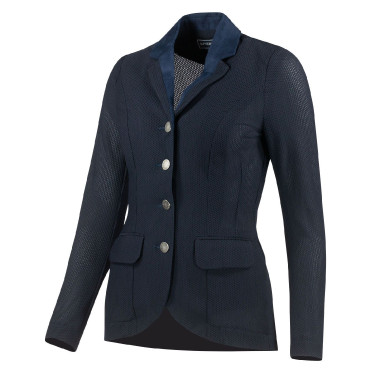 Chaqueta de concurso de malla para mujer B Vertigo Gabrielle Azul marino oscuro