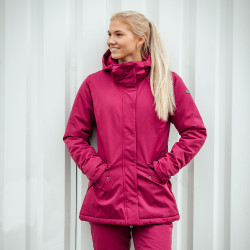 Chaqueta Acolchada de Invierno para Mujer Dana B Vertigo Rojo remolacha
