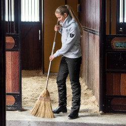 Pantalones de Montar Acolchados con Silicona para Mujer Adeline Horze Negro
