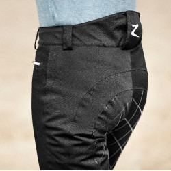 Pantalones de Montar Acolchados con Silicona para Mujer Adeline Horze Negro