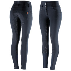 Pantalones de Montar con Cintura Alta deAsiento Completo de Silicona para Mujer Tara Horze