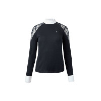 Camisa de Concurso de Encaje y Manga Larga para Mujer Sylvie Horze Azul marino oscuro Camisa de Concurso de Encaje y Manga Larga para Mujer Sylvie Horze Azul marino oscuro