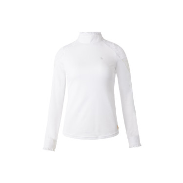 Camisa de Concurso de Encaje y Manga Larga para Mujer Sylvie Horze Camisa de Concurso de Encaje y Manga Larga para Mujer Sylvie Horze