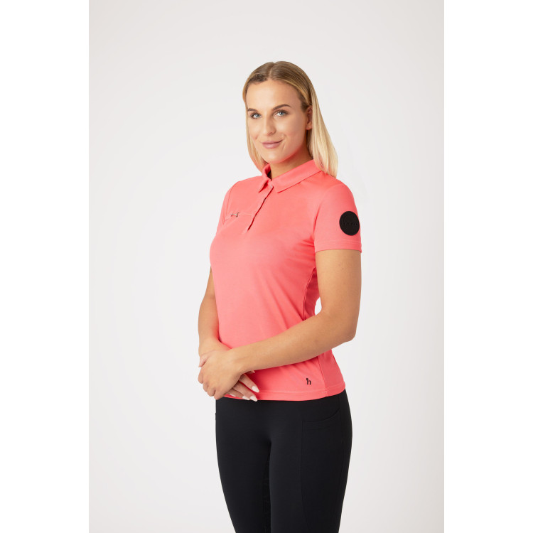 Polo funcional de manga corta para mujer Horze Denise Polo funcional de manga corta para mujer Horze Denise