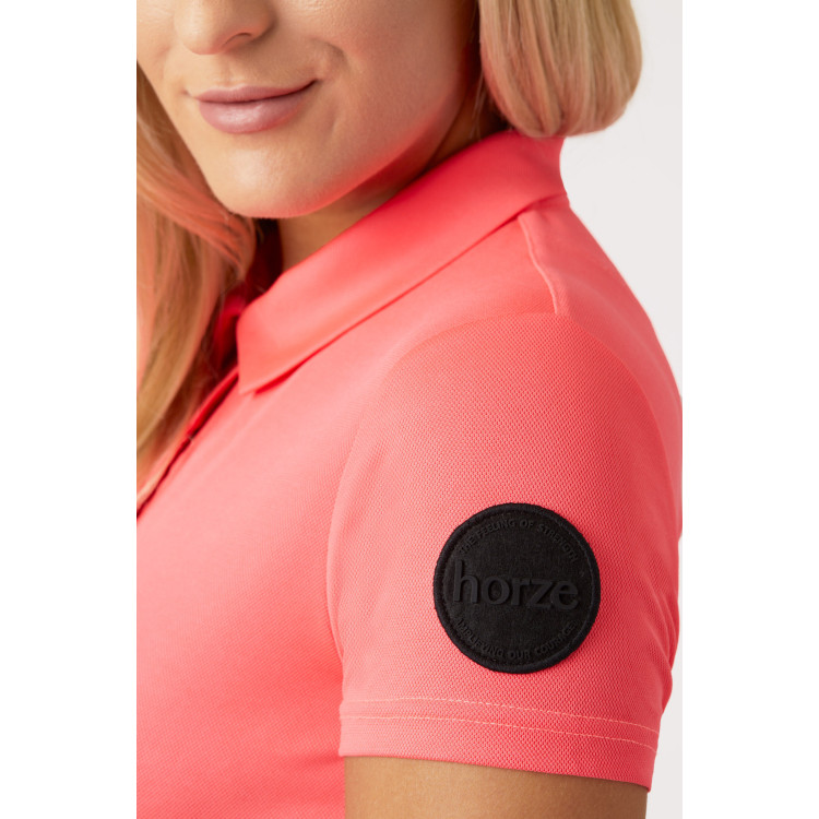 Polo funcional de manga corta para mujer Horze Denise Polo funcional de manga corta para mujer Horze Denise