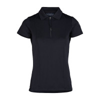 Camisa Polo de Manga Corta para Mujer Claudine B Vertigo Azul marino oscuro