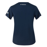 Camiseta de Manga Corta Para Mujer Daniele B Vertigo Azul marino oscuro Camiseta de Manga Corta Para Mujer Daniele B Vertigo Azul marino oscuro