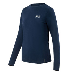 Camiseta de manga larga de mujer B Vertigo Daniele Azul marino oscuro