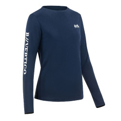 Camiseta de manga larga de mujer B Vertigo Daniele Azul marino oscuro