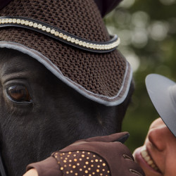 Orejeras Adepto Horze Marrón oscuro