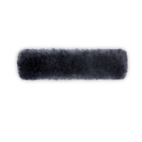 Protector de Rienda de Piel de Cordero Harleigh Horze Gris oscuro