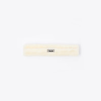 Funda de rienda de piel sintética Horze Narvik (30 cm) Blanco hueso