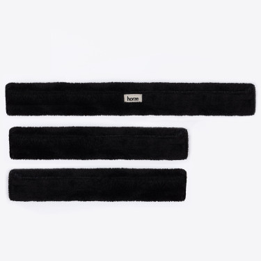 Juego de fundas protectoras para petral de piel sintética Narvik (3 piezas) Horze Juego de fundas protectoras para petral de piel sintética Narvik (3 piezas) Horze