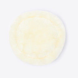 Almohadilla de pechera Horze Narvik de piel sintética Blanco hueso