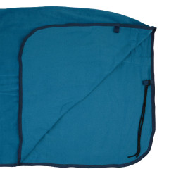 Manta Polar con Cubre Cuello Completo Turin Horze Púrpura Manta Polar con Cubre Cuello Completo Turin Horze Púrpura