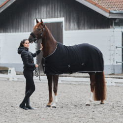 Manta Polar Kiel Horze Negro