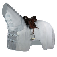 Manta Riñonera Anti-Mosca Orleans Horze Gris de tiro alto Manta Riñonera Anti-Mosca Orleans Horze Gris de tiro alto