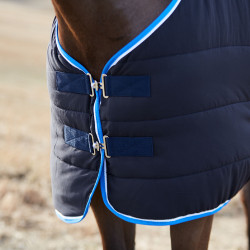 Manta de Cuadra/ Bajera Glasgow 100g Horze Azul oscuro