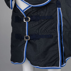 Manta de Exterior Ligero con CubreCuello Glasgow Horze Azul oscuro