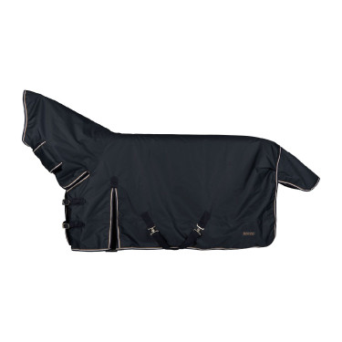 Manta de Exterior con Cubre Cuello para Poni Glasgow 100g Horze Manta de Exterior con Cubre Cuello para Poni Glasgow 100g Horze