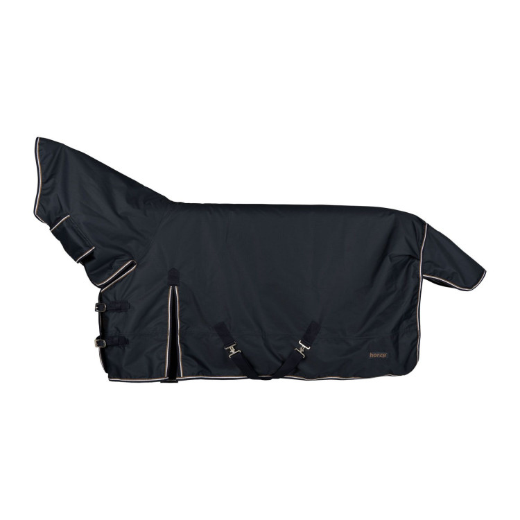 Manta de Exterior con Cubre Cuello para Poni Glasgow 100g Horze Manta de Exterior con Cubre Cuello para Poni Glasgow 100g Horze