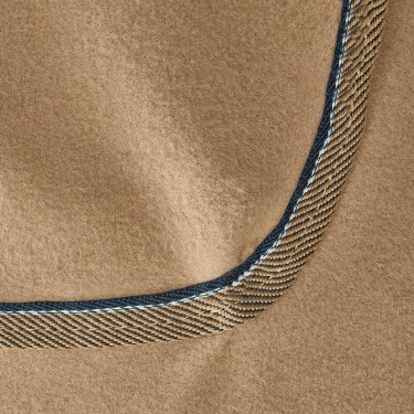 Manta Riñonera Polar Dorso Kiel Horze Marrón claro